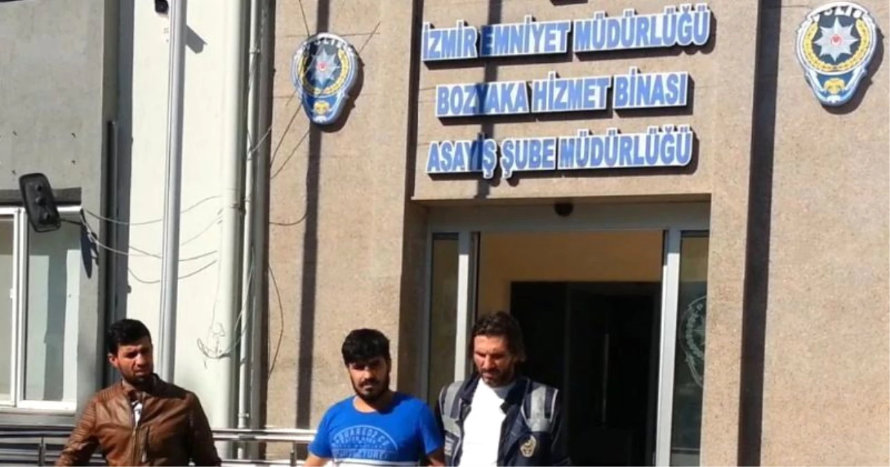 İzmir\'de Hastaneden Hırsızlık, Güvenlik Kamerasında