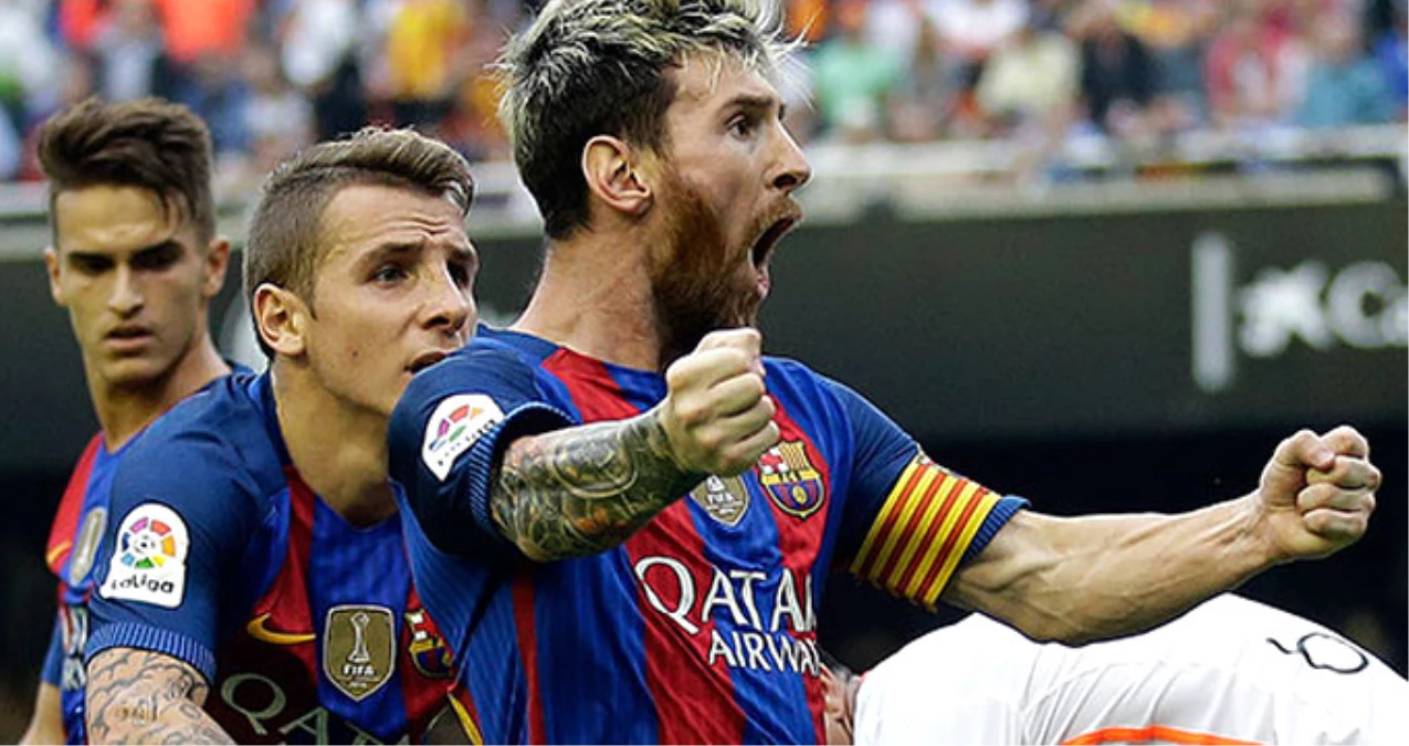 Messi, Attığı Golden Sonra Valencia Taraftarına Küfretti