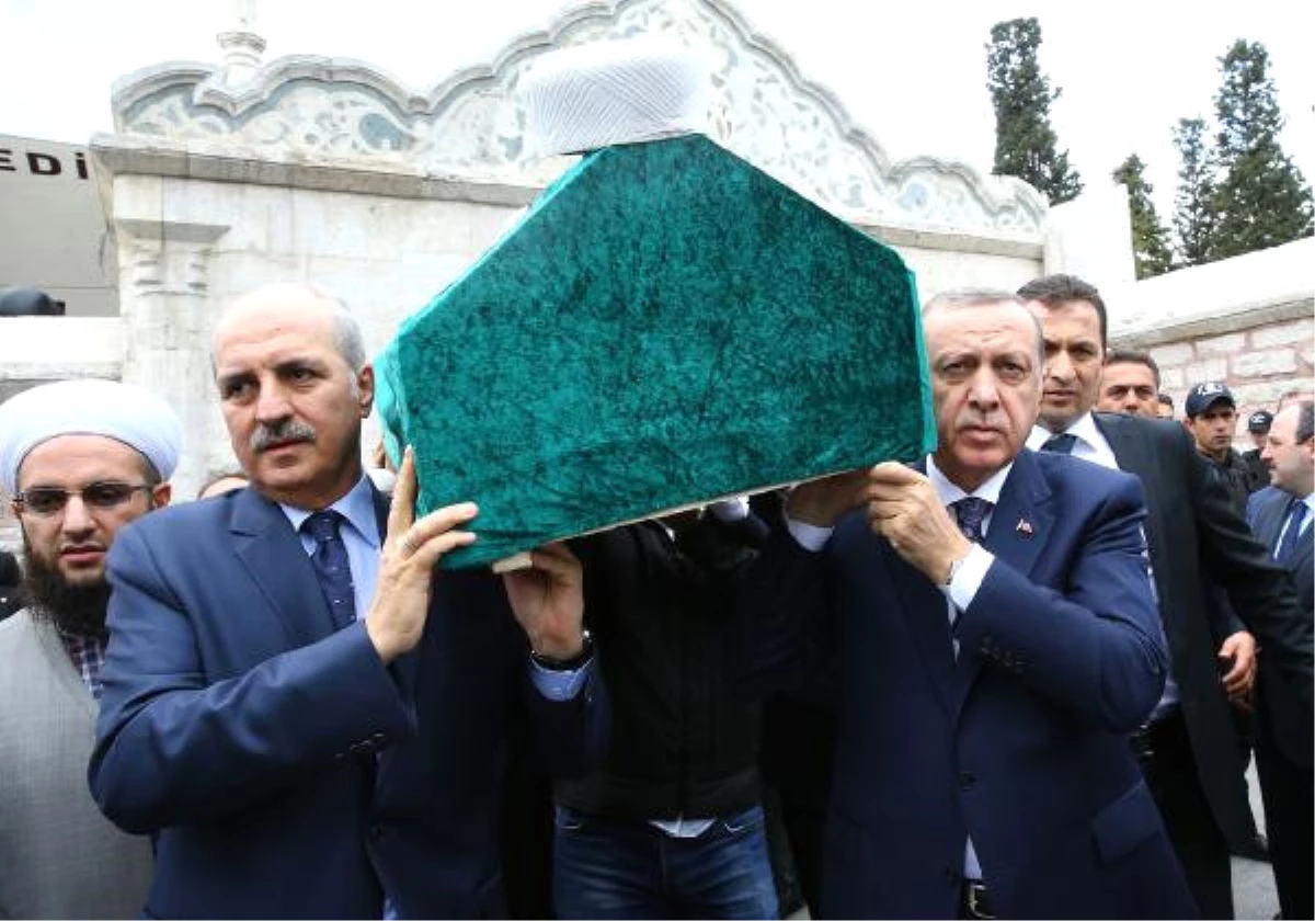Cumhurbaşkanı Erdoğan, Emekli Vaiz Enver Baytan\'ın Cenaze Törenine Katıldı