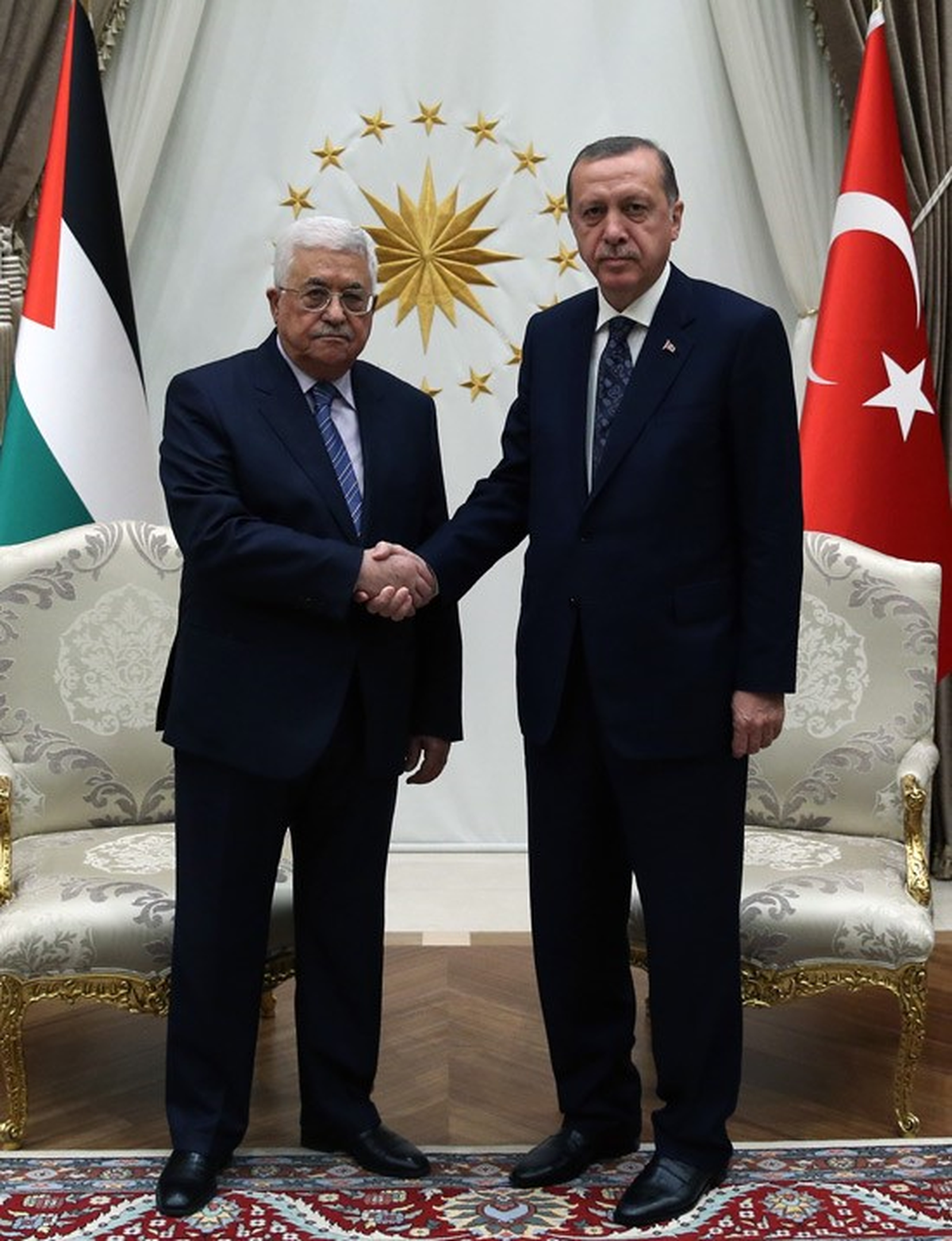 Cumhurbaşkanı Erdoğan, Filistin Devlet Başkanı Abbas\'la Görüşecek