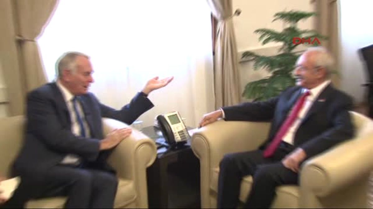 Kılıçdaroğlu, Fransa Dışişleri Bakanı Ayrault Ile Görüştü