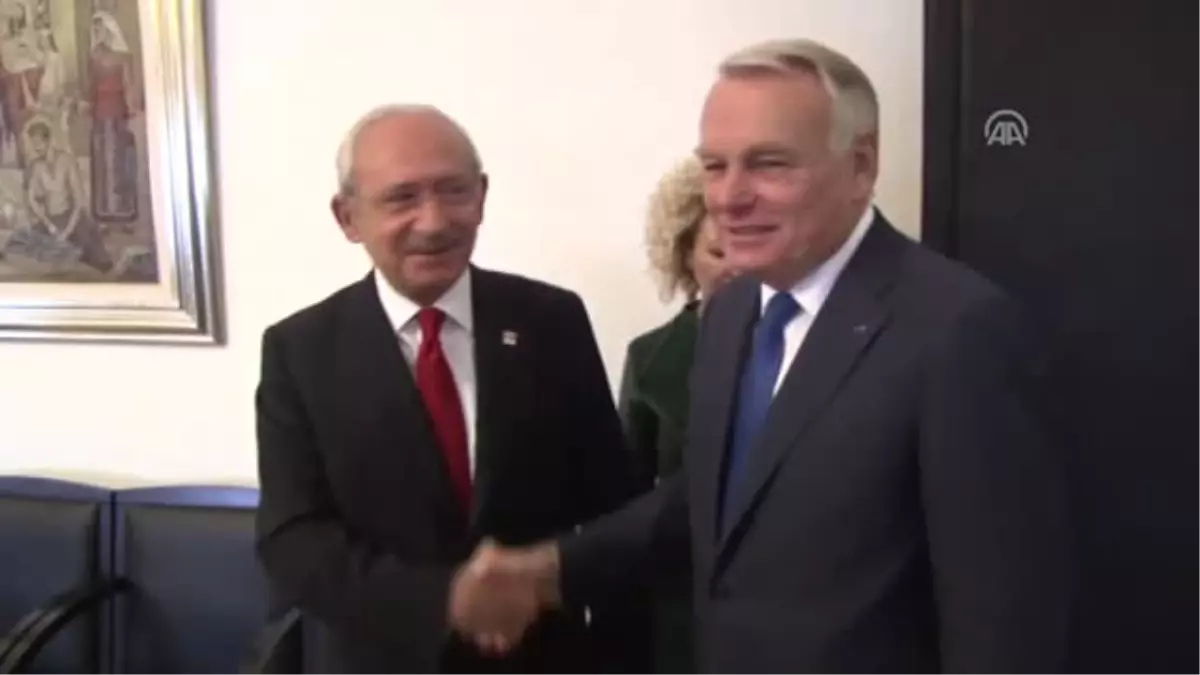 Kılıçdaroğlu, Fransa Dışişleri Bakanı Jean-Marc Ayrault Ile Görüştü