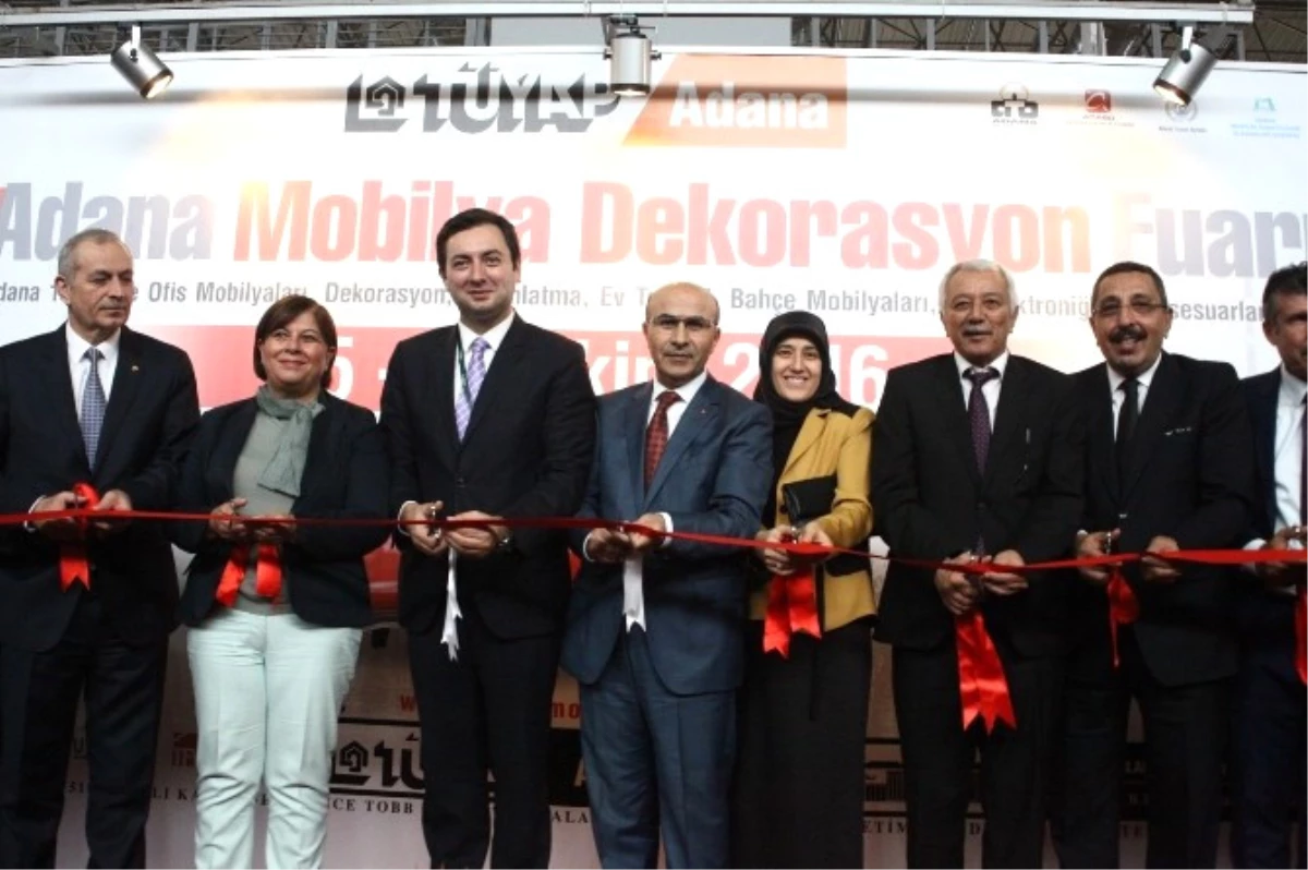 10. Adana Mobilya ve Dekorasyon Fuarı Açıldı