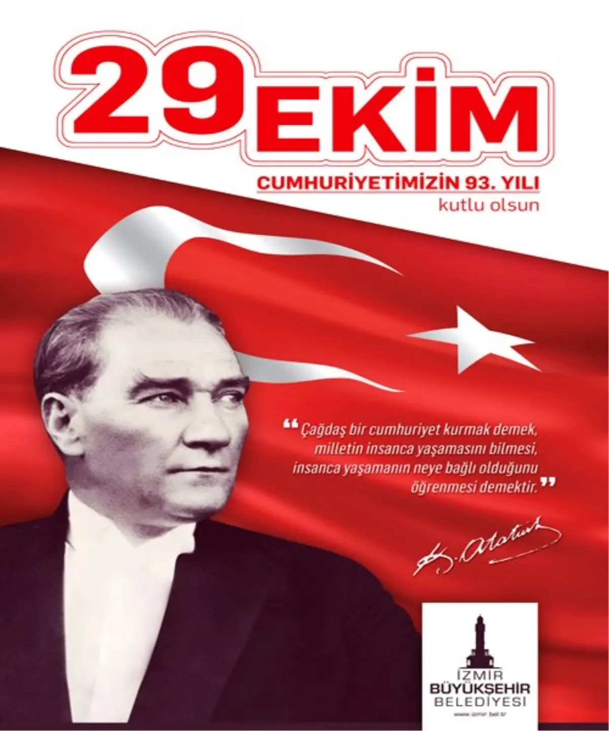 29 Ekim Cumhuriyet Bayramı Kutlama Programı