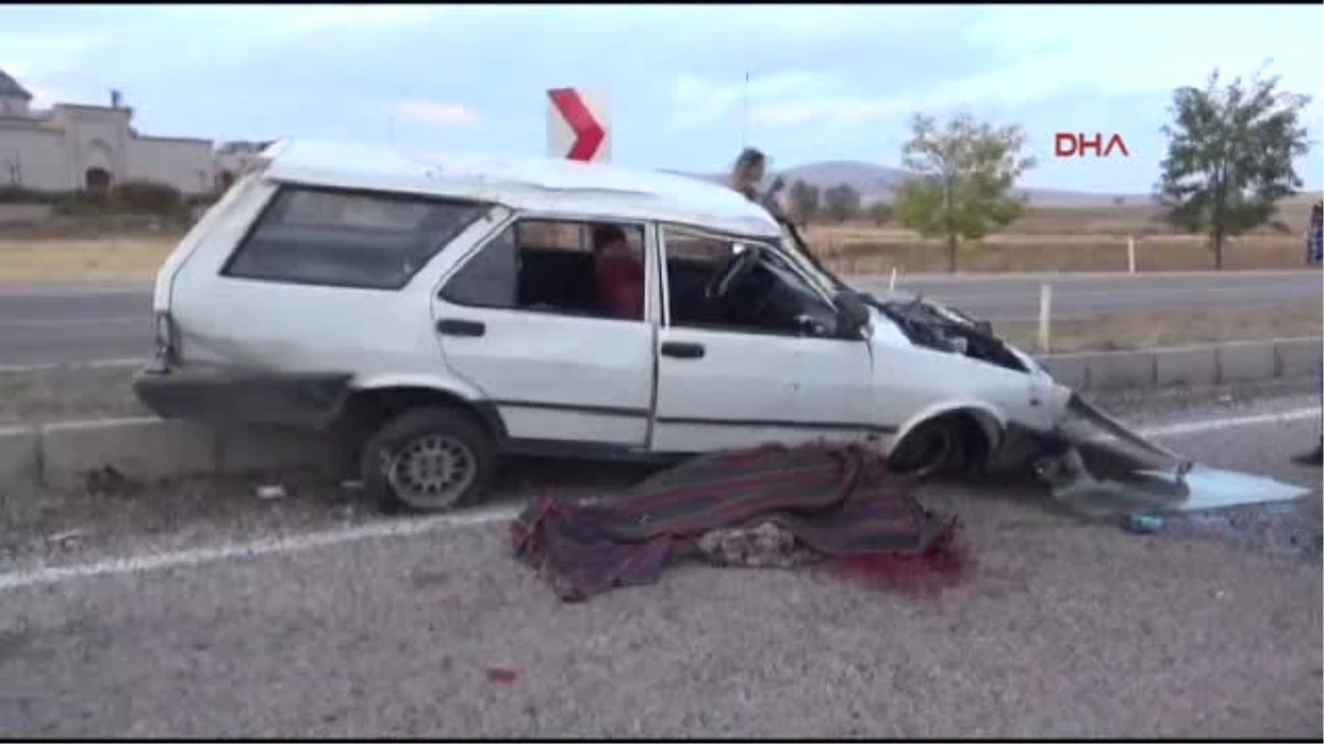 Aksaray - Otomobil Takla Attı 1 Ölü, 3 Yaralı