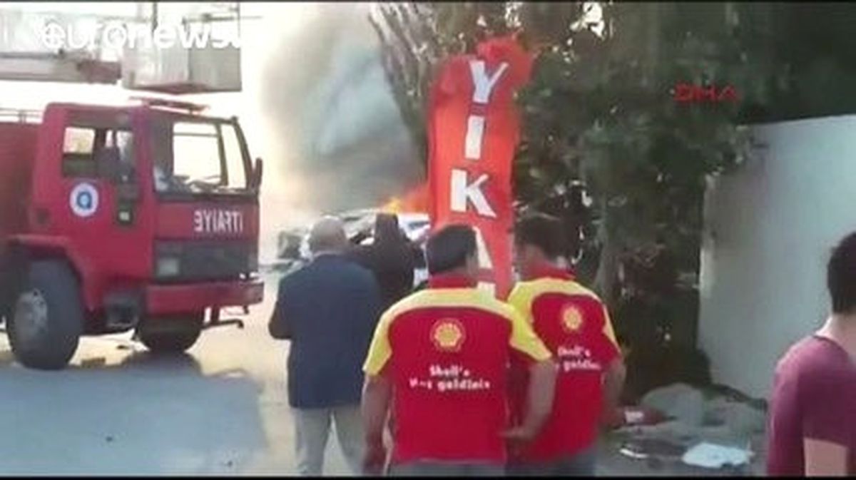 Antalya\'da Atso Otoparkında Patlama