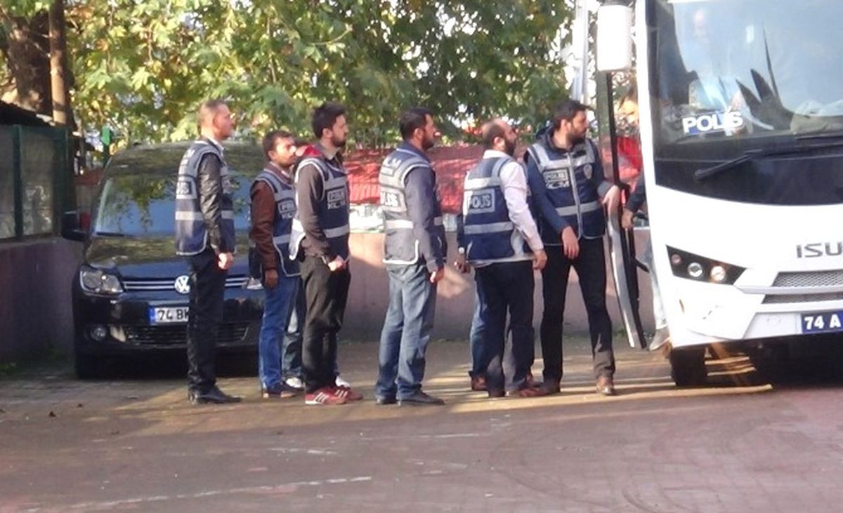 Bartın\'da 7 Polis Gözaltına Alındı