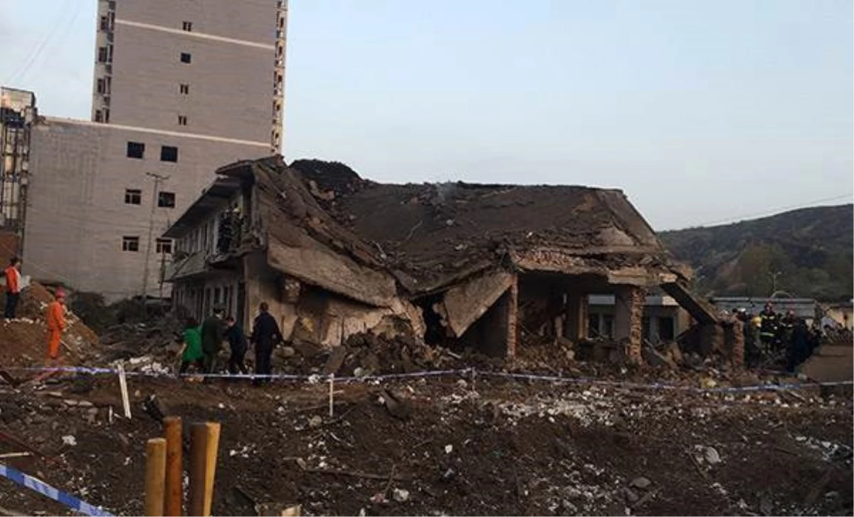 Çin\'deki Patlamada Ölü Sayısı 10\'a, Yaralı Sayısı 157\'ye Yükseldi