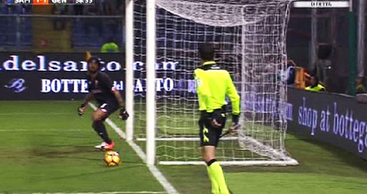 İtalya'da Kullanılan Gol Çizgisi Teknolojisi Bozuldu