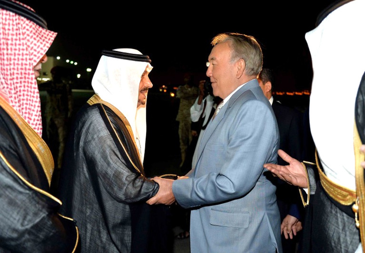 Kazakistan Cumhurbaşkanı Nazarbayev Suudi Arabistan\'da