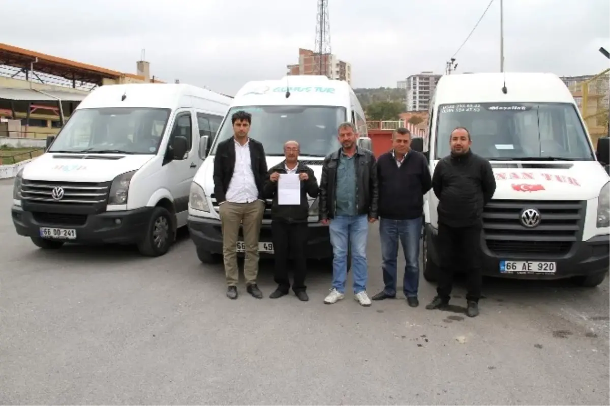 Yozgat\'ta Minibüs Şoförlerin Vergi Tepkisi