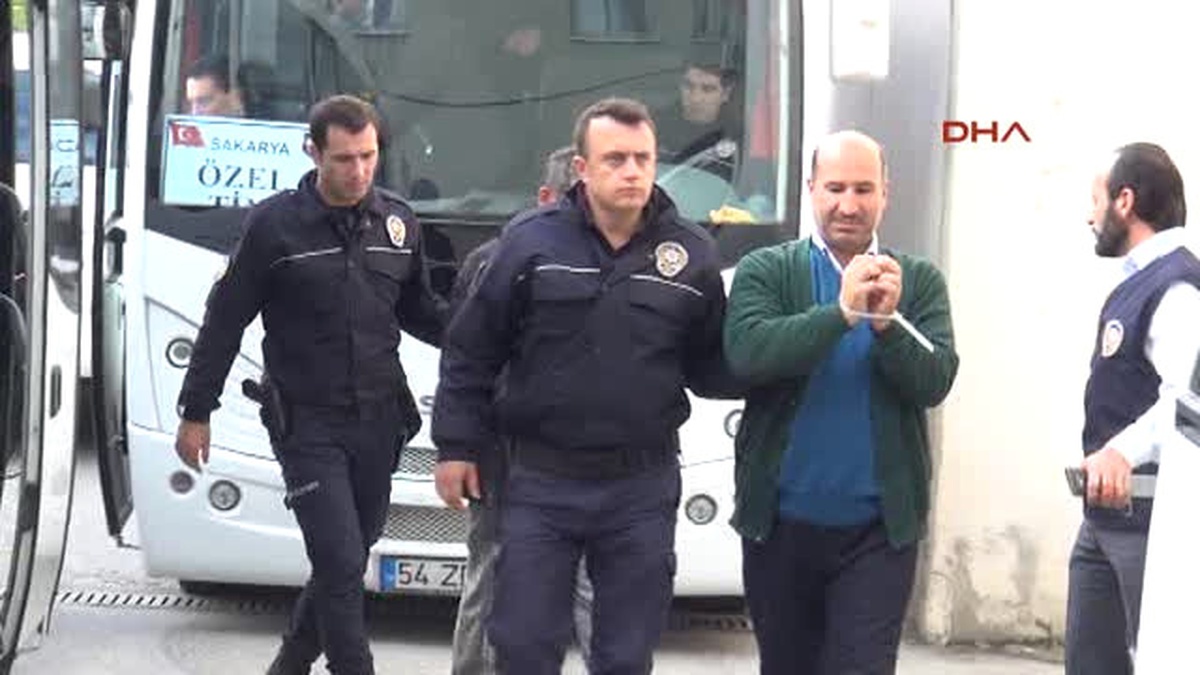Adapazarı Fetö Soruşturmasında 25 Kişi Adliyeye Sevk Edildi
