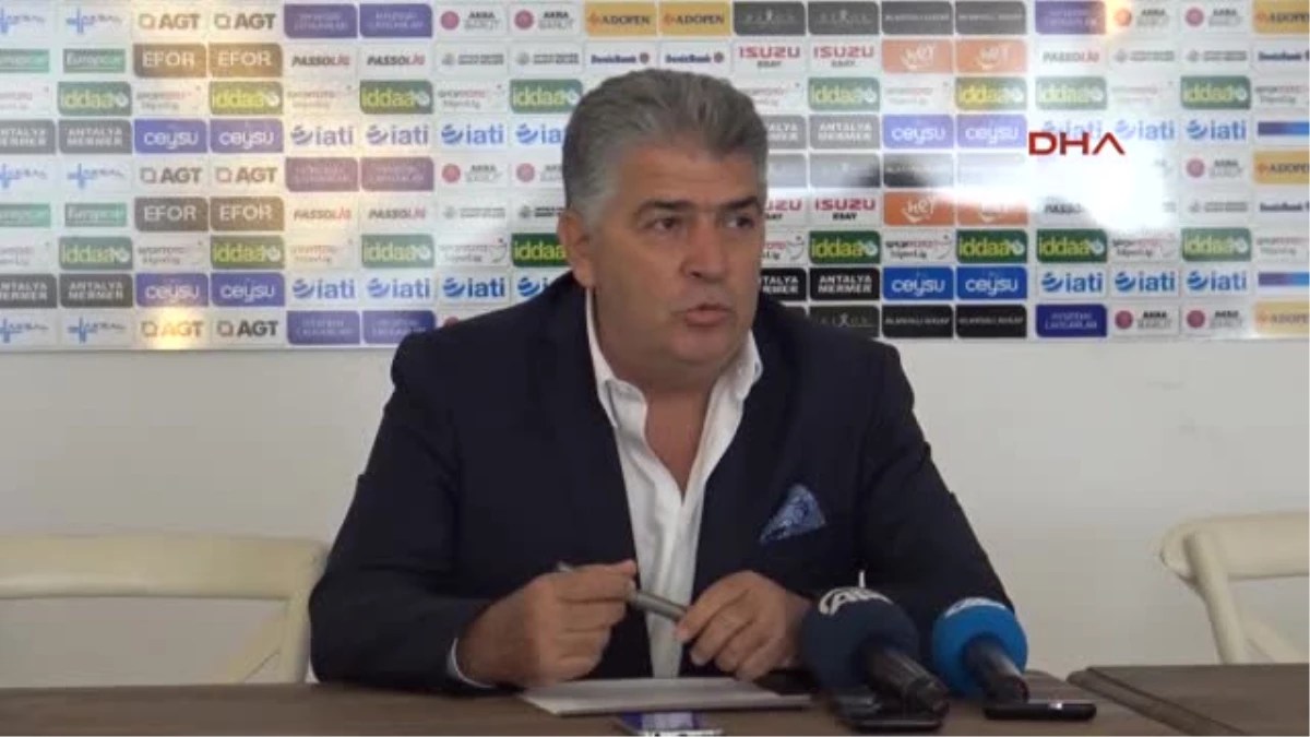 Antalyasporlu Yönetici Altıner 6 Maçımızda Hakem Hatası Var