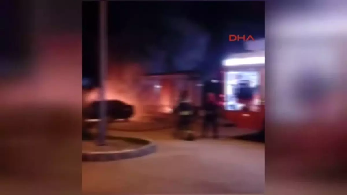 Bartın Park Halindeki Otomobil Yandı