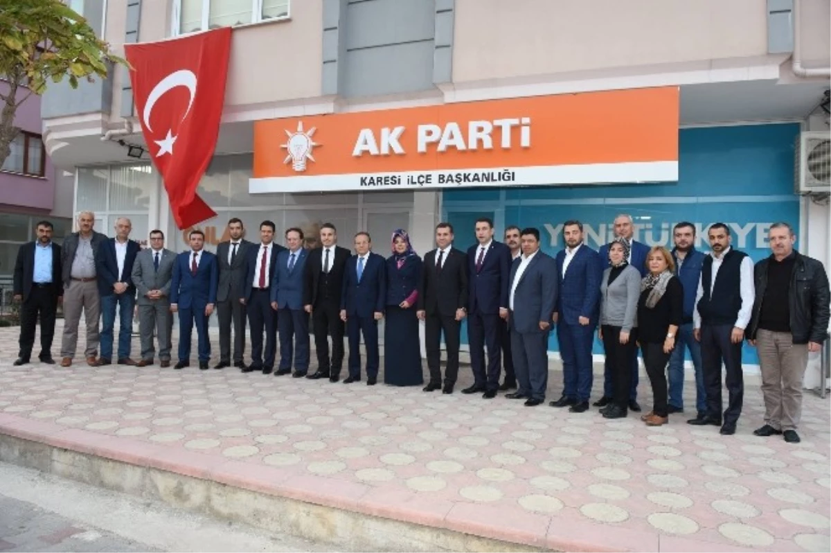 Başkan Uğur\'dan AK Parti Teşkilatlarına Ziyaret