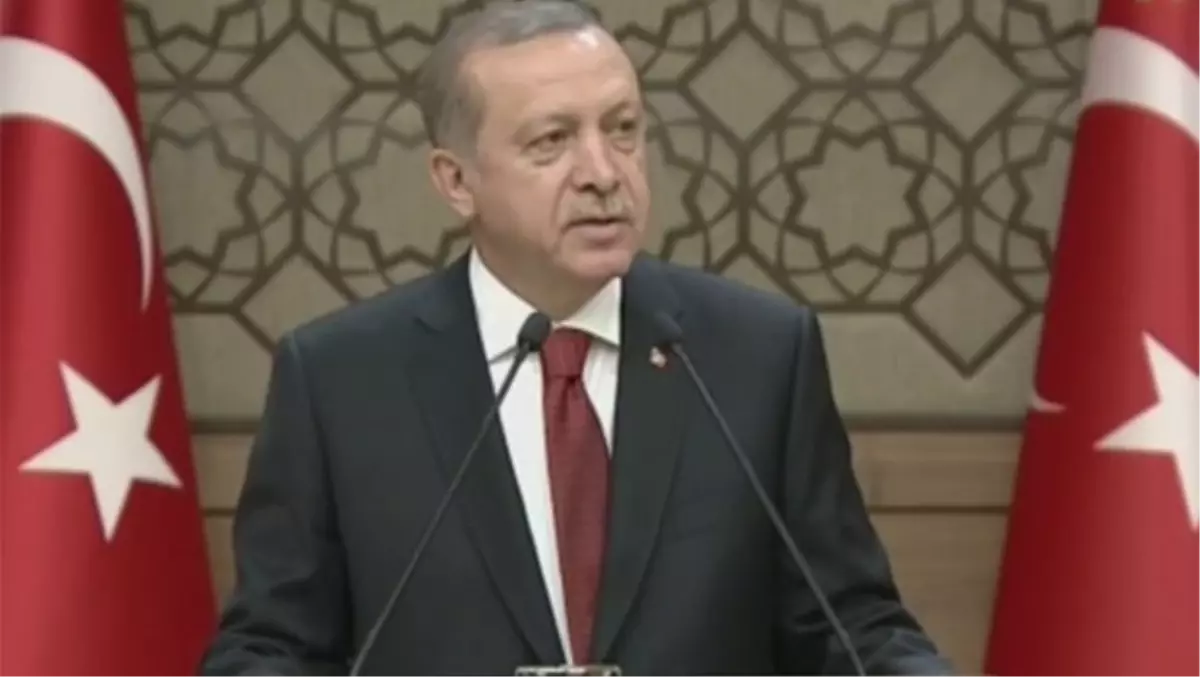 Erdoğan\'dan Önemli Açıklamalar