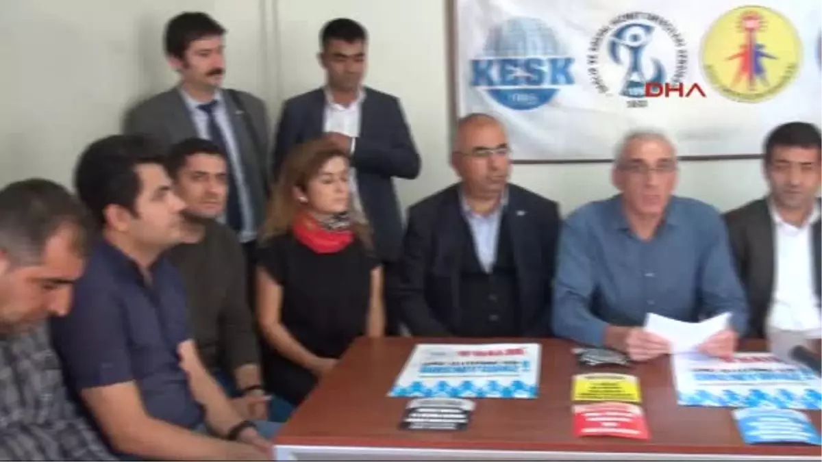 Gaziantep\'te, Sendikacılardan Açığa Alınmalara Tepki