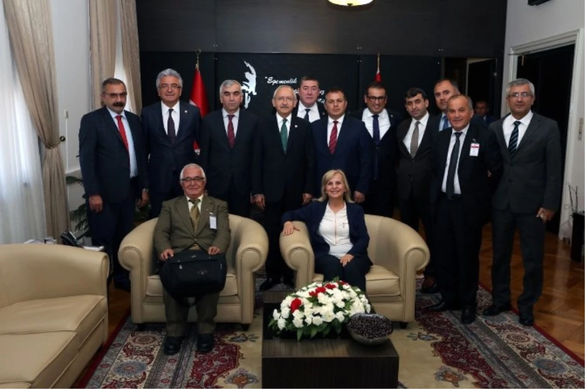 Gmis Yönetim Kurulu, Kılıçdaroğlu\'nu Ziyaret Etti