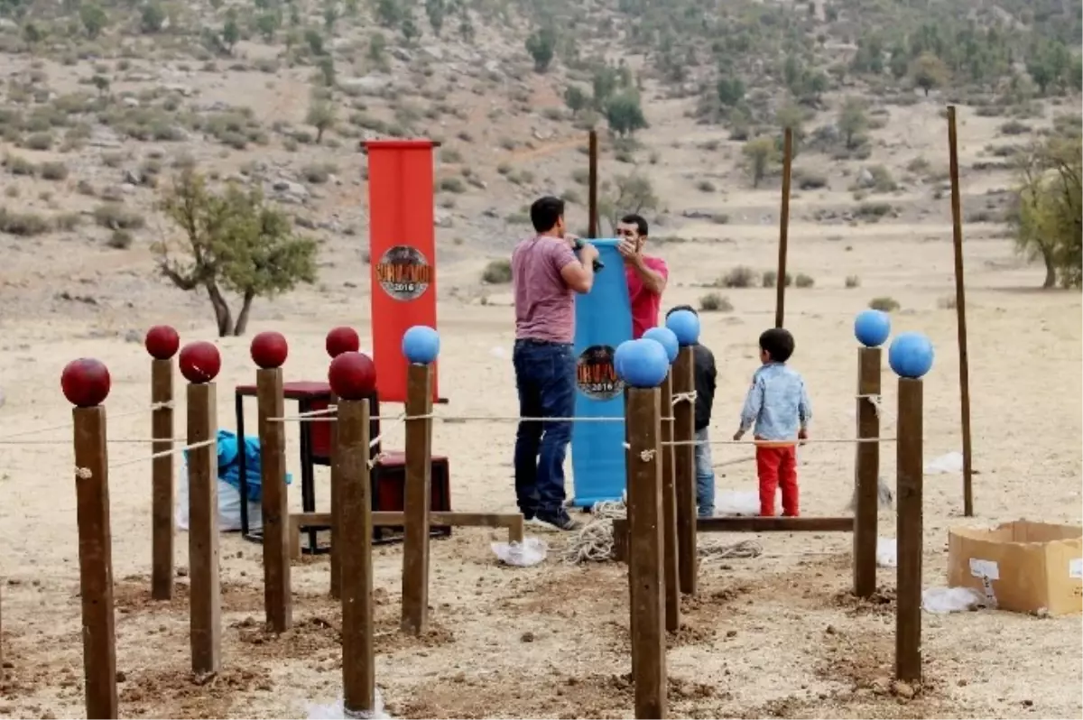 Irak Sınırında Gerçek Survivor Parkuru Kuruldu