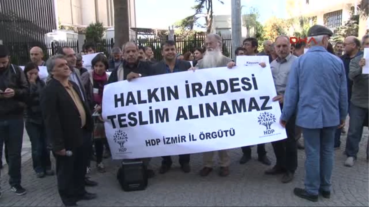Izmir Kışanak\'ın Gözaltına Alınmasına Izmir\'den Tepki