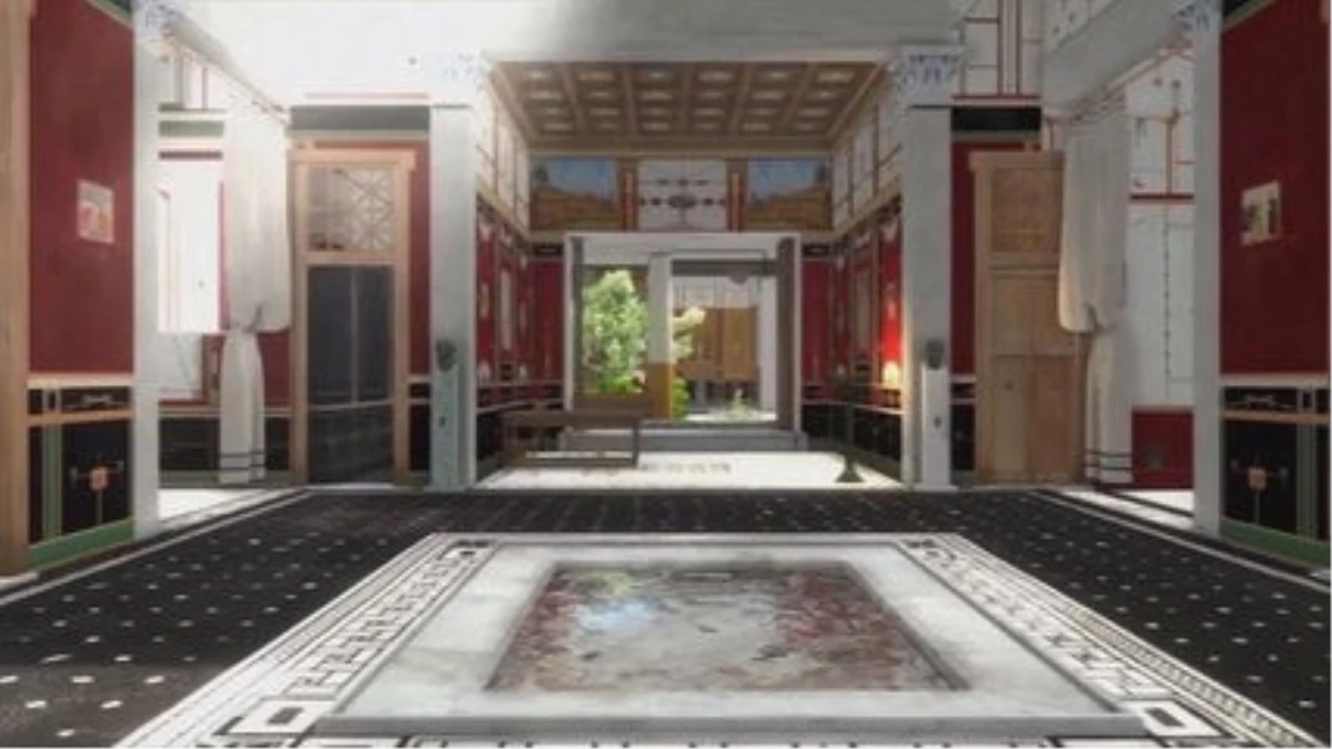 Pompeii\'li Banker Lucius Caecilius\'un Evi Dijital Ortamda