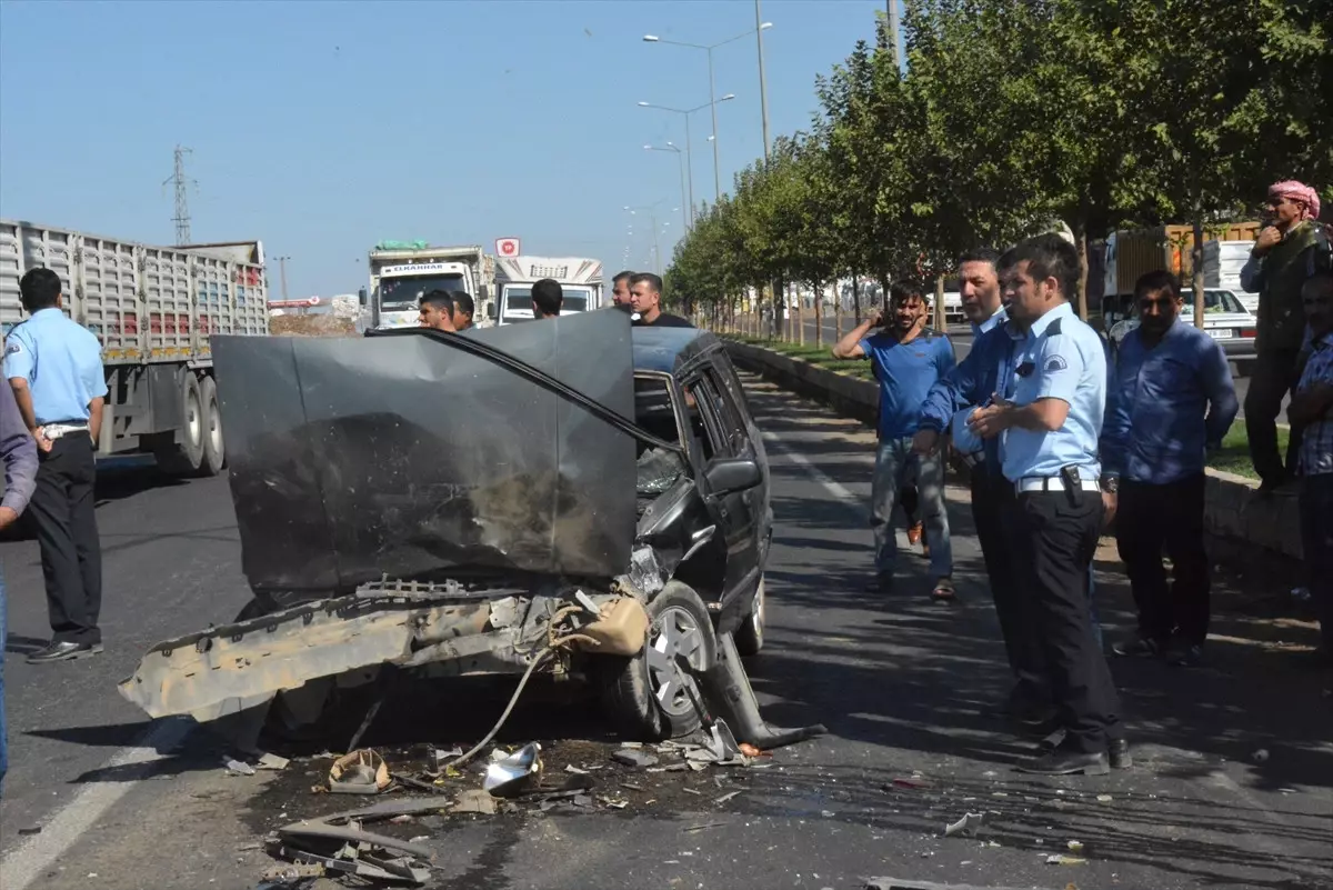 Şanlıurfa\'da Trafik Kazası: 1 Yaralı