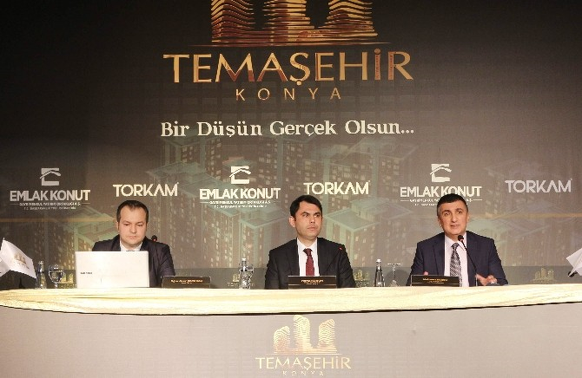 Temaşehir Konya\'da Yükseliyor