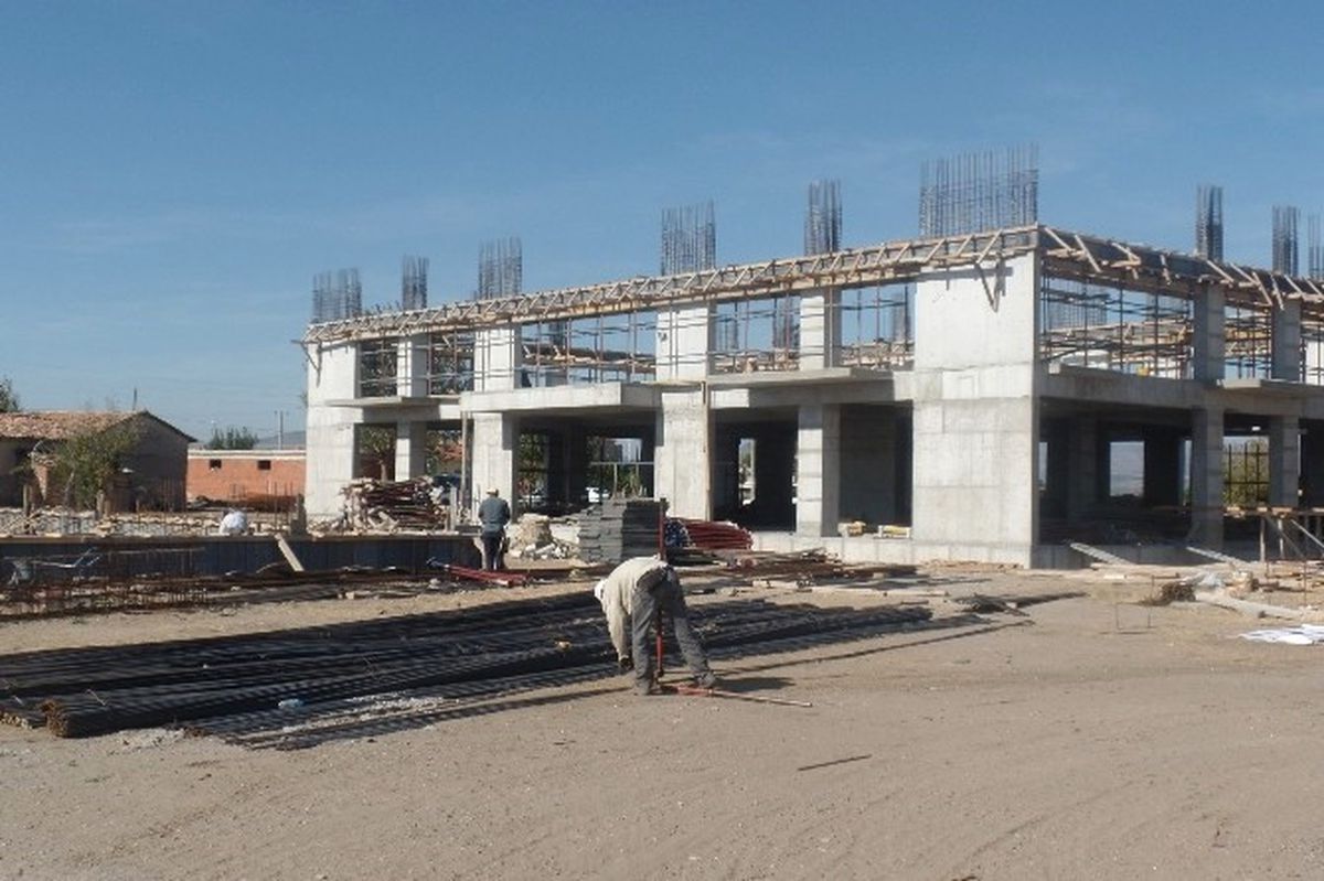 Veziroğlu Sosyal Tesisleri Yükselmeye Başladı