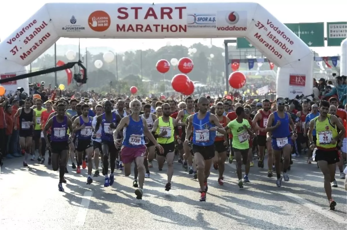 Vodafone 38. İstanbul Maratonu\'nda Gözler Start Noktalarında