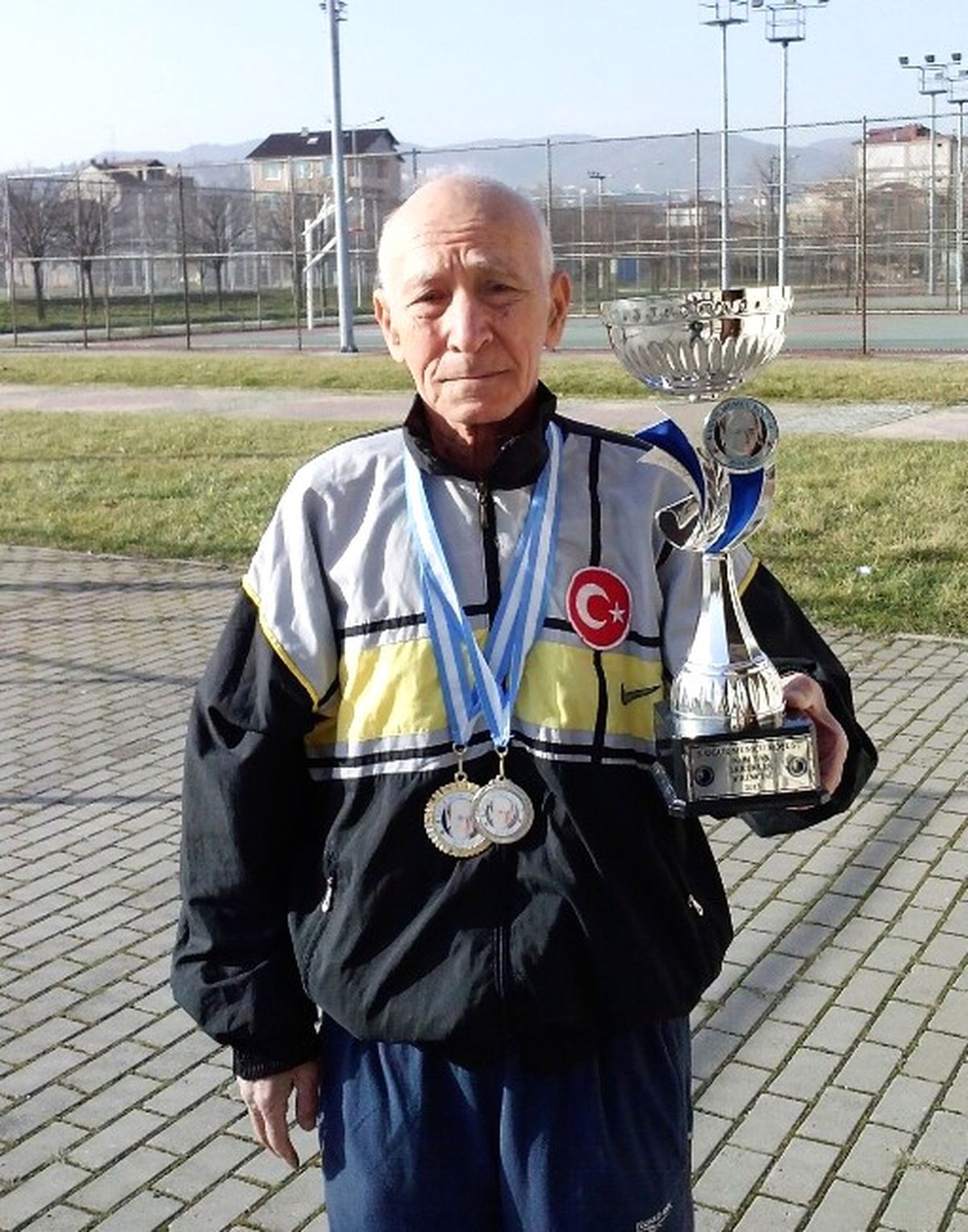 82 Yaşındaki Sporcu Cumhuriyet Koşusu\'na Hazır