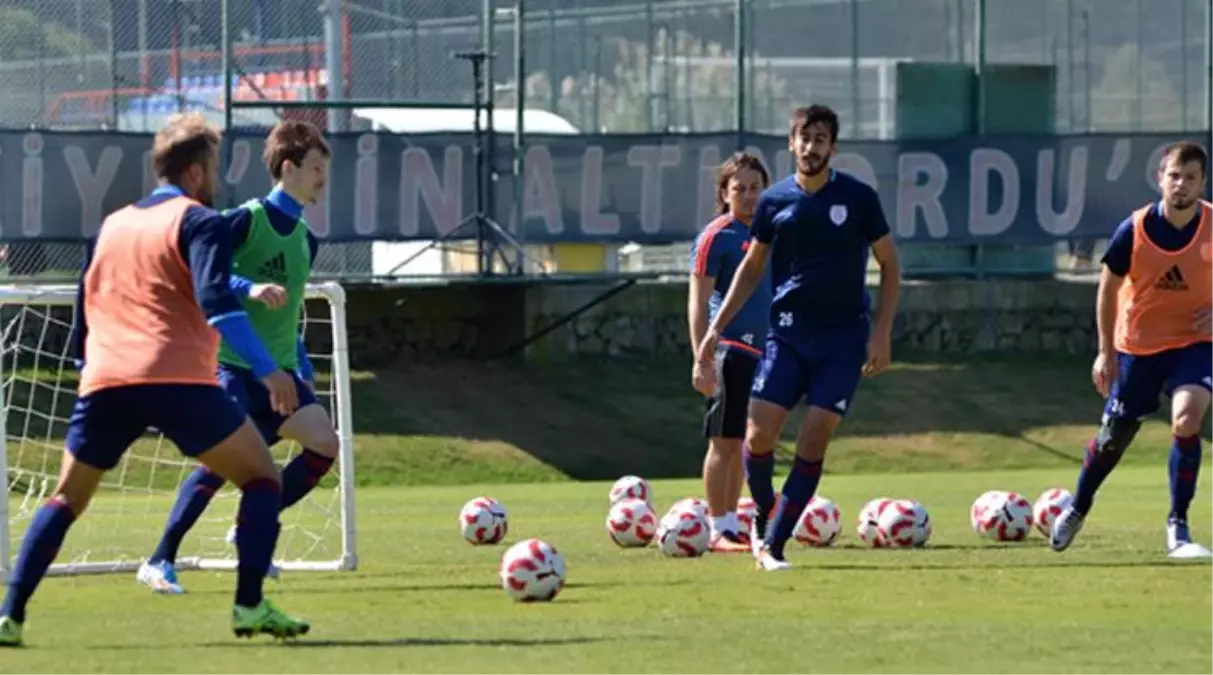 Altınordu\'da, Denizlispor Maçı Hazırlıkları
