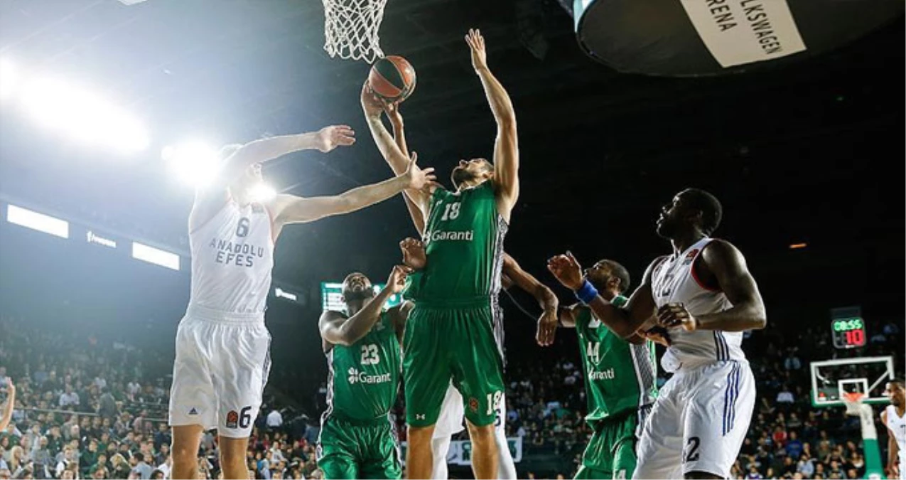 Anadolu Efes, Darüşşafaka Doğuş\'u 84-79 Mağlup Etti