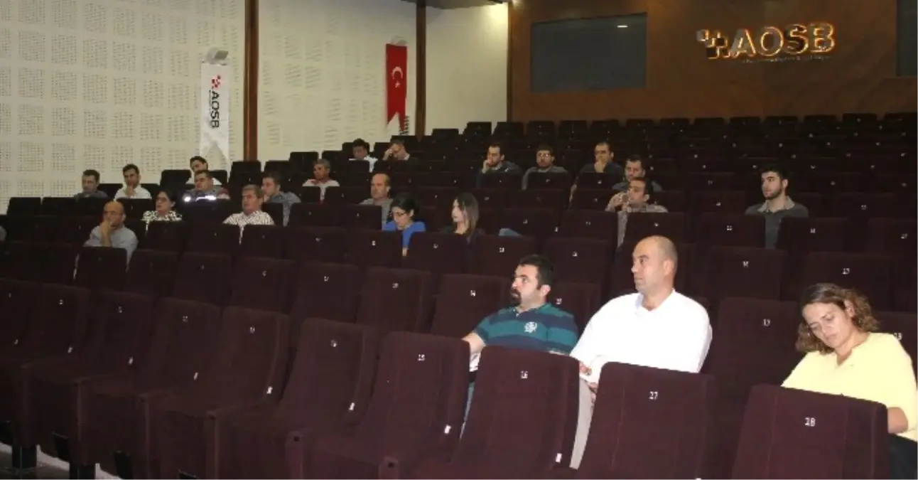 Aosb\'de "Enerji Verimliliği" Semineri