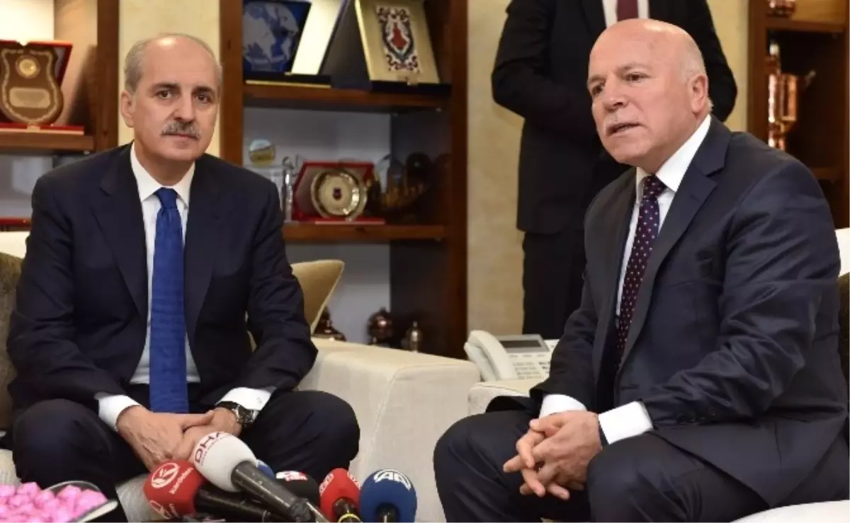 Başbakan Yardımcısı Kurtulmuş\'tan Başkan Sekmen\'e Övgü