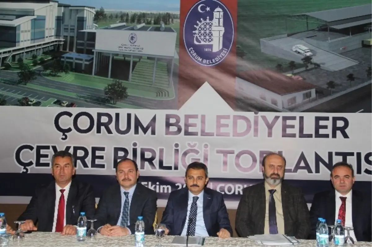 Çorum Belediyeler Çevre Birliği\'nin Meclis Toplantısı Yapıldı