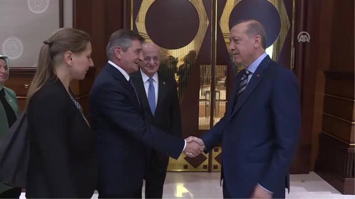 Cumhurbaşkanı Erdoğan, Polonya Ulusal Meclis Başkanı Kuchcinski\'yi Kabul Etti