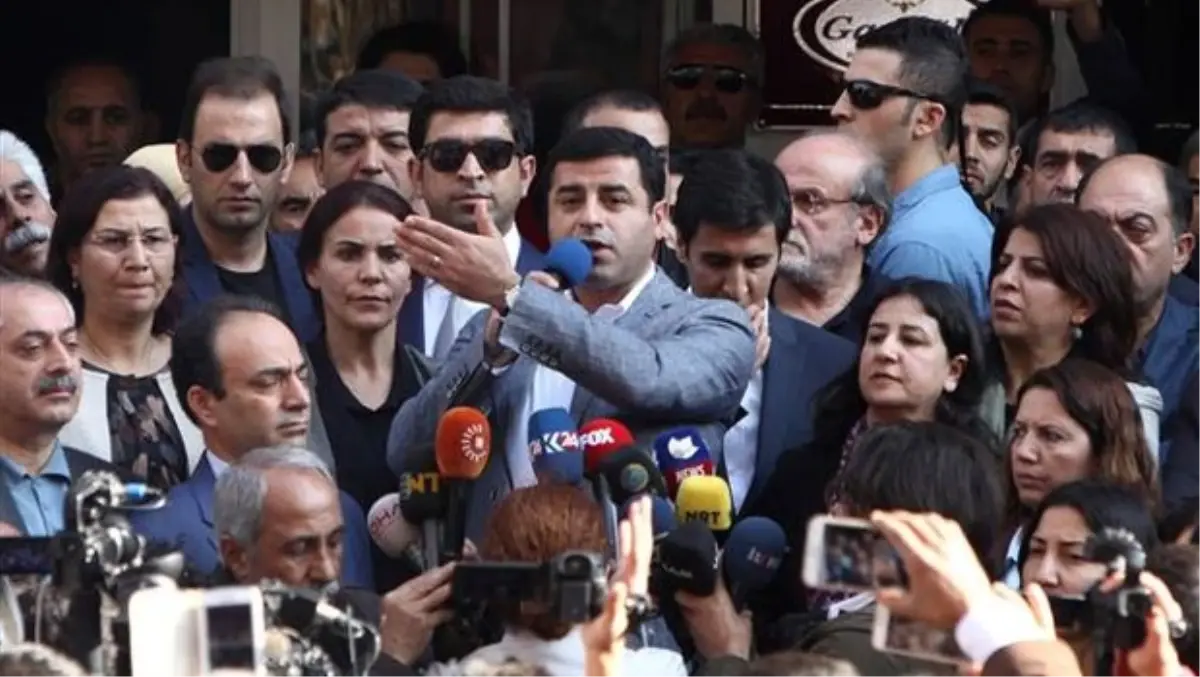 Demirtaş: \'Pkk\'ya Gittiğini İspatlayın İstifa Edeceğiz