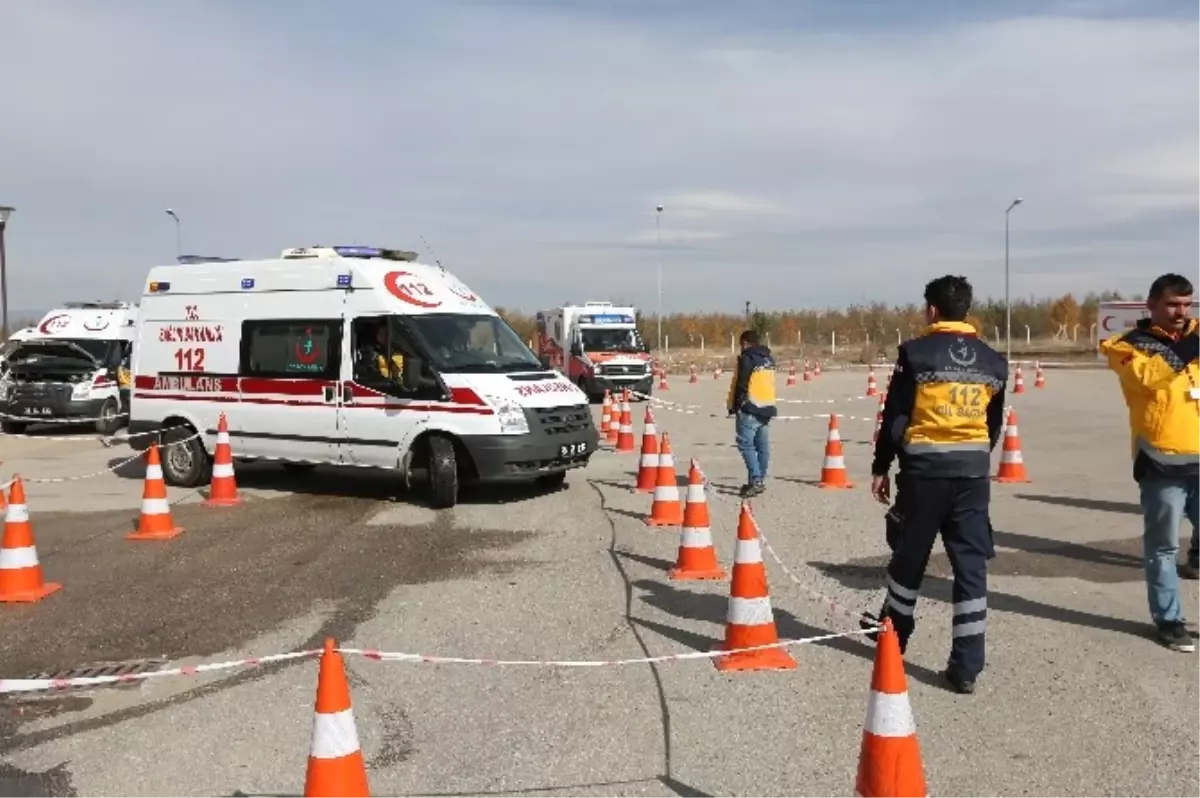 Erzurum\'da Ambulans Şoförlerine Aste Eğitimi Verildi