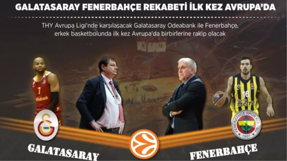 Galatasaray-Fenerbahçe Rekabeti Avrupa\'da