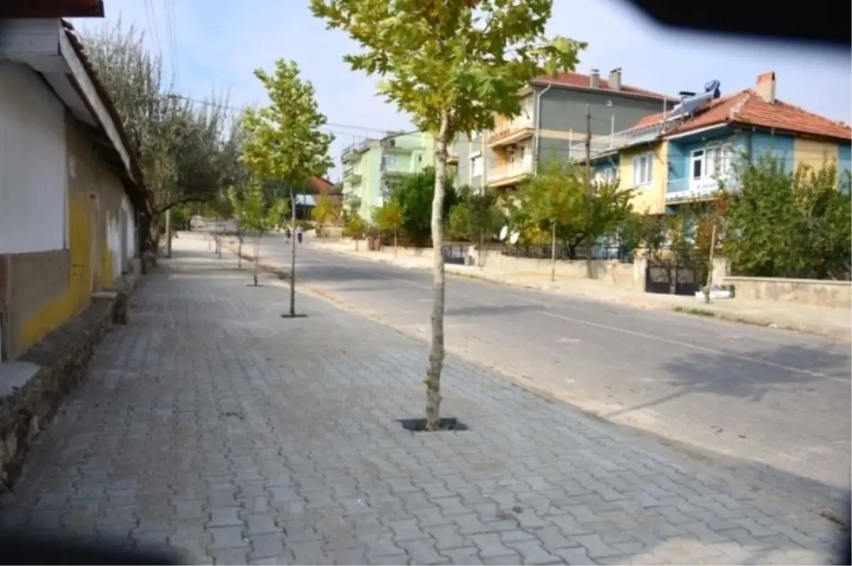 Gediz\'de Yayalar İçin Yeni Yol Çalışması