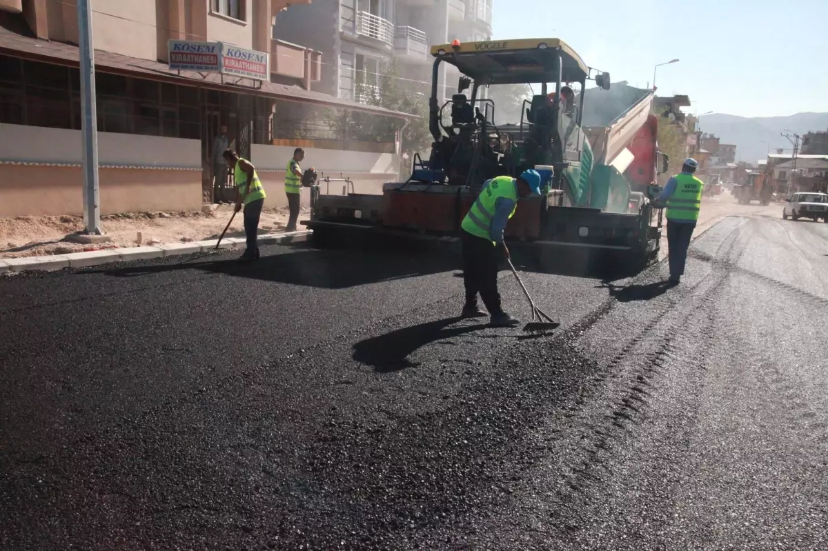 HBB\'den Alt Yapı Sonrası Beton Asfalt Çalışması
