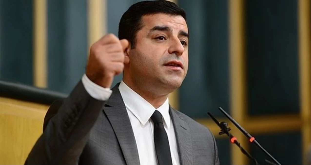 HDP Eş Genel Başkanı Demirtaş\'a Soruşturma