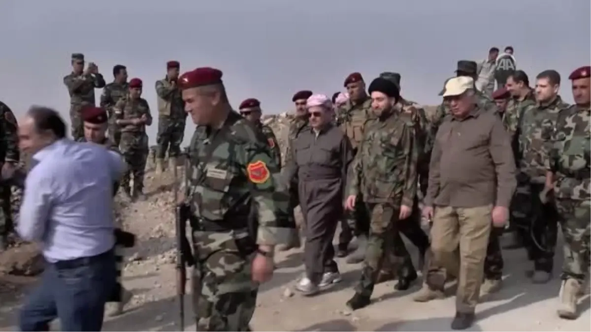 Irak Kürt Bölgesel Yönetimi Başkanı Barzani (1)