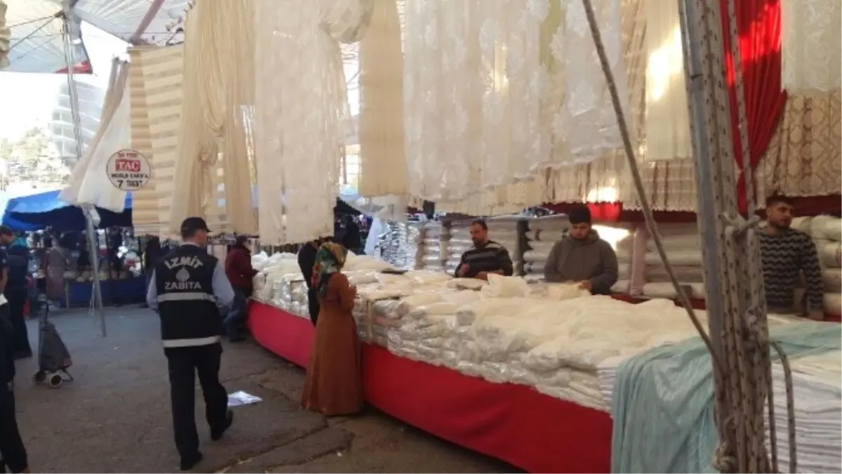 İzmit Zabıtası\'ndan Pazar Esnafına Uyarı