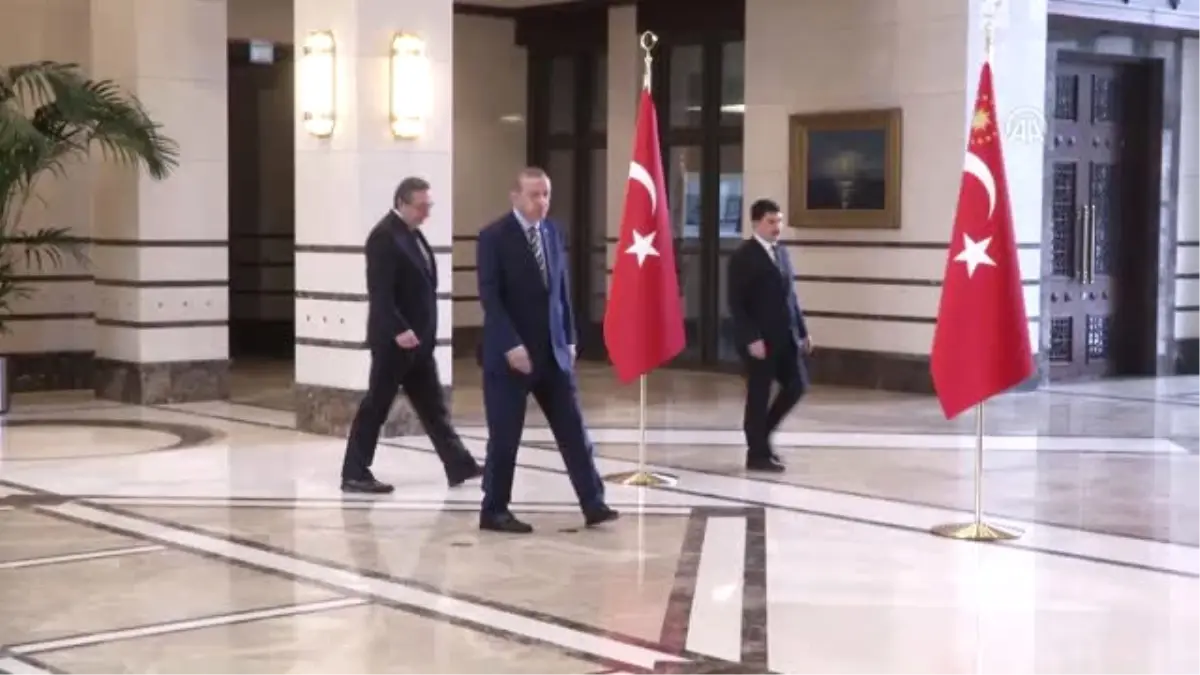 Letonya Büyükelçisi Elferts, Cumhurbaşkanı Erdoğan\'a Güven Mektubu Sundu
