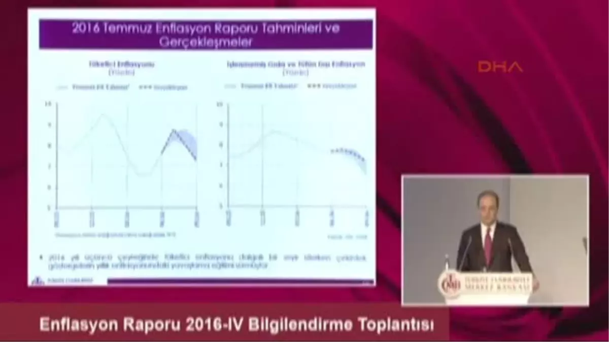 Merkez Bankası Enflasyon 2016\'da Yüzde 7.5, 2017\'de Yüzde 6.5 Olur 2