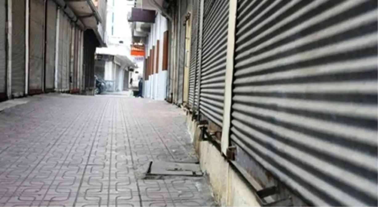 Muş\'ta Kepenk Kapatma Yasaklandı