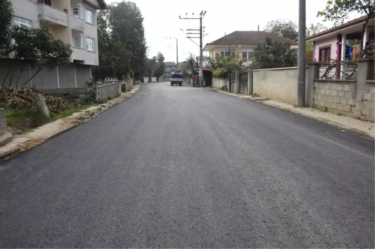 Nuri Özkasap Asfaltlandı