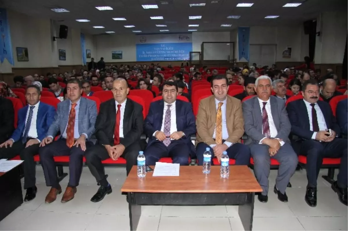 Van\'da Tübitak Bilgilendirme Toplantısı