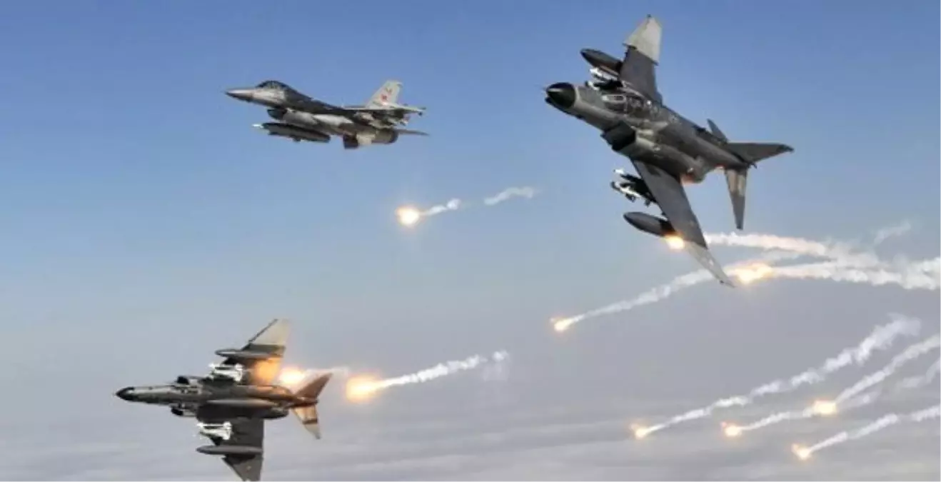 Zap Bölgesindeki PKK Hedefleri Hava Harekatıyla İmha Edildi